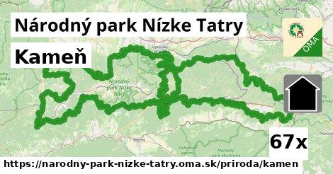 Kameň, Národný park Nízke Tatry