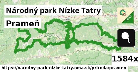 Prameň, Národný park Nízke Tatry