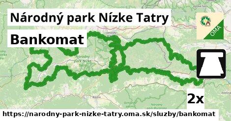 Bankomat, Národný park Nízke Tatry