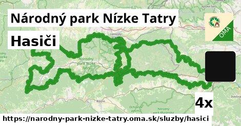 Hasiči, Národný park Nízke Tatry