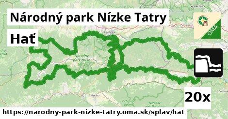 Hať, Národný park Nízke Tatry