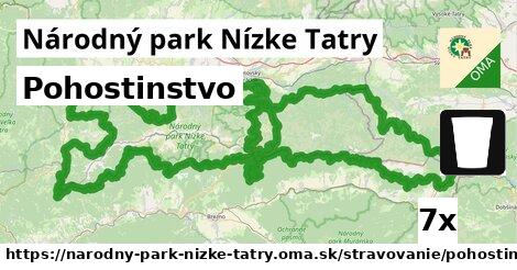 Pohostinstvo, Národný park Nízke Tatry