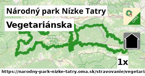 Vegetariánska, Národný park Nízke Tatry
