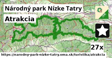 Atrakcia, Národný park Nízke Tatry