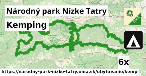 Kemping, Národný park Nízke Tatry