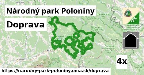 doprava v Národný park Poloniny