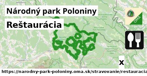 Reštaurácia, Národný park Poloniny