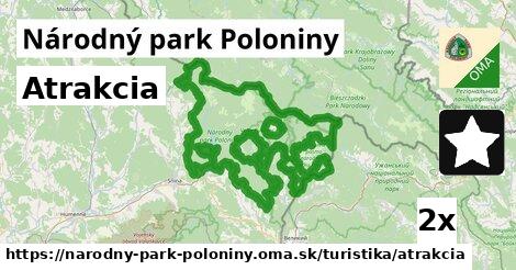 Atrakcia, Národný park Poloniny