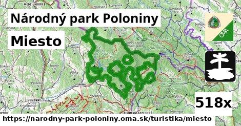 Miesto, Národný park Poloniny