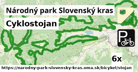 Cyklostojan, Národný park Slovenský kras