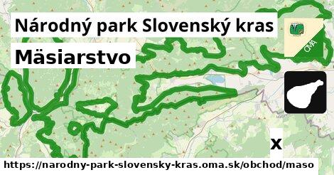 Mäsiarstvo, Národný park Slovenský kras