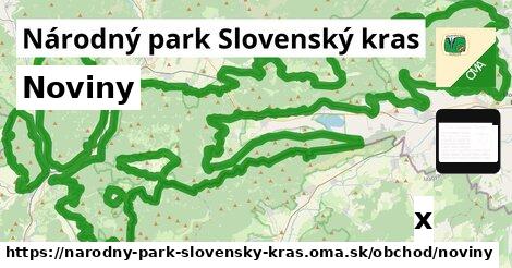 Noviny, Národný park Slovenský kras