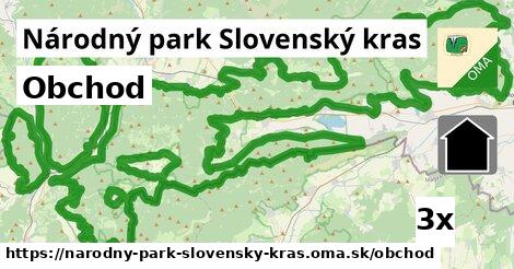 obchod v Národný park Slovenský kras