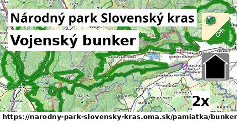 Vojenský bunker, Národný park Slovenský kras