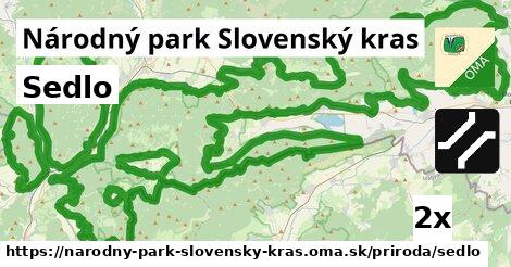 Sedlo, Národný park Slovenský kras