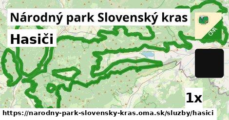 Hasiči, Národný park Slovenský kras