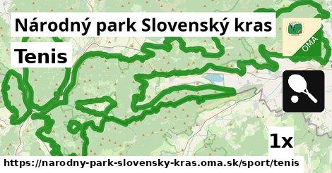 Tenis, Národný park Slovenský kras