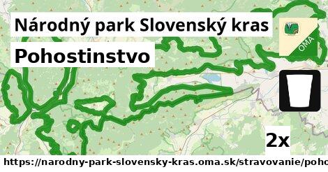 Pohostinstvo, Národný park Slovenský kras