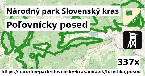 Poľovnícky posed, Národný park Slovenský kras