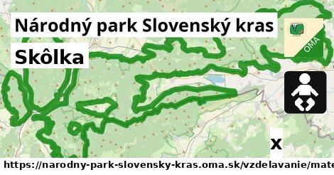 Skôlka, Národný park Slovenský kras