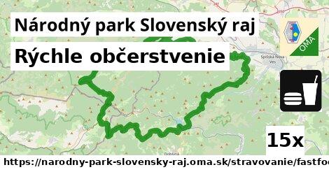 Všetky body v Národný park Slovenský raj