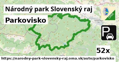 Parkovisko, Národný park Slovenský raj