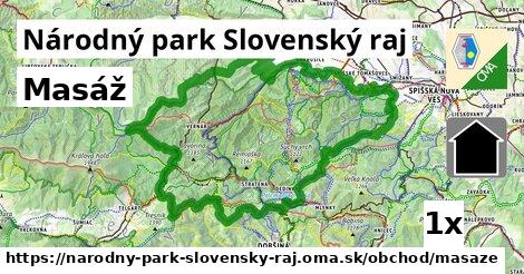 Masáž, Národný park Slovenský raj