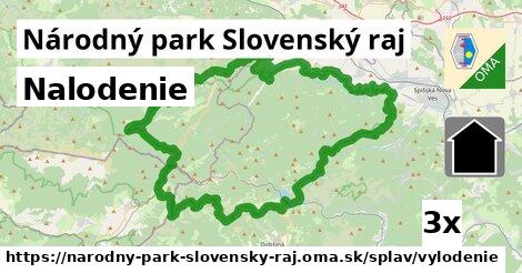 Nalodenie, Národný park Slovenský raj