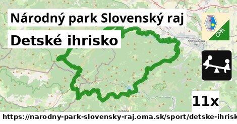 Detské ihrisko, Národný park Slovenský raj