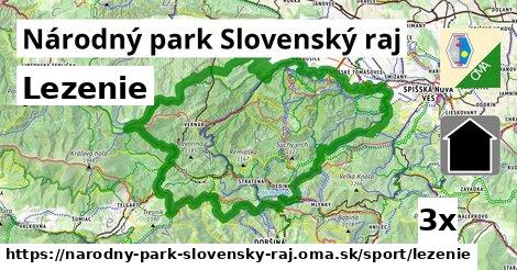 Lezenie, Národný park Slovenský raj