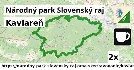 Kaviareň, Národný park Slovenský raj