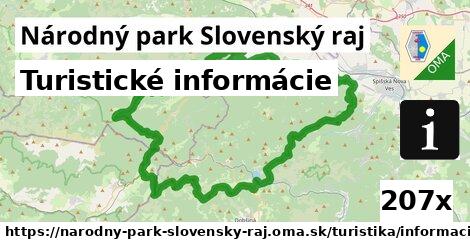Turistické informácie, Národný park Slovenský raj