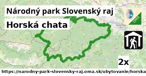 Horská chata, Národný park Slovenský raj