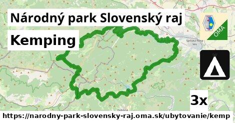 Kemping, Národný park Slovenský raj