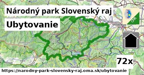 ubytovanie v Národný park Slovenský raj