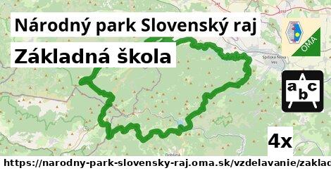 Základná škola, Národný park Slovenský raj