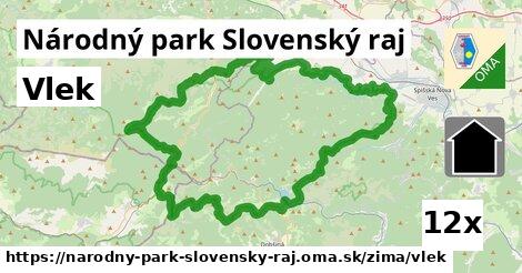 Vlek, Národný park Slovenský raj