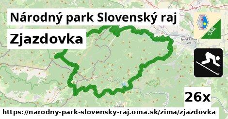 Zjazdovka, Národný park Slovenský raj