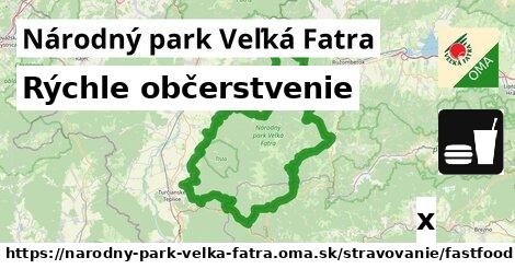 Všetky body v Národný park Veľká Fatra