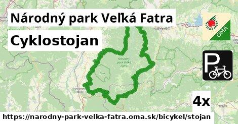 Cyklostojan, Národný park Veľká Fatra