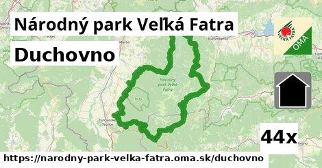 duchovno v Národný park Veľká Fatra