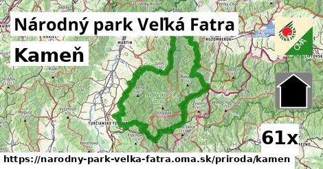 Kameň, Národný park Veľká Fatra