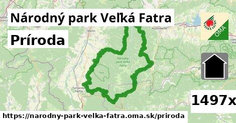 príroda v Národný park Veľká Fatra