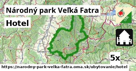 Hotel, Národný park Veľká Fatra