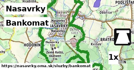 Bankomat, Nasavrky