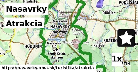Atrakcia, Nasavrky