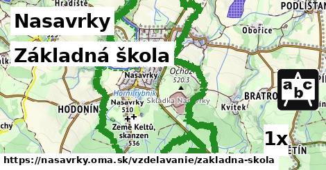 Základná škola, Nasavrky