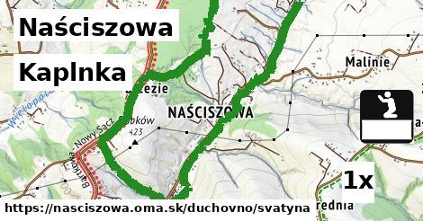 Kaplnka, Naściszowa