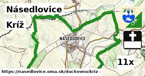 Kríž, Násedlovice