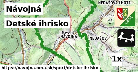 Detské ihrisko, Návojná